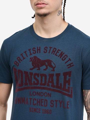 T-Shirt 'Hudswell' LONSDALE en bleu