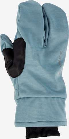 VAUDE Athletic Gloves 'Tremalzo' in Blue: front