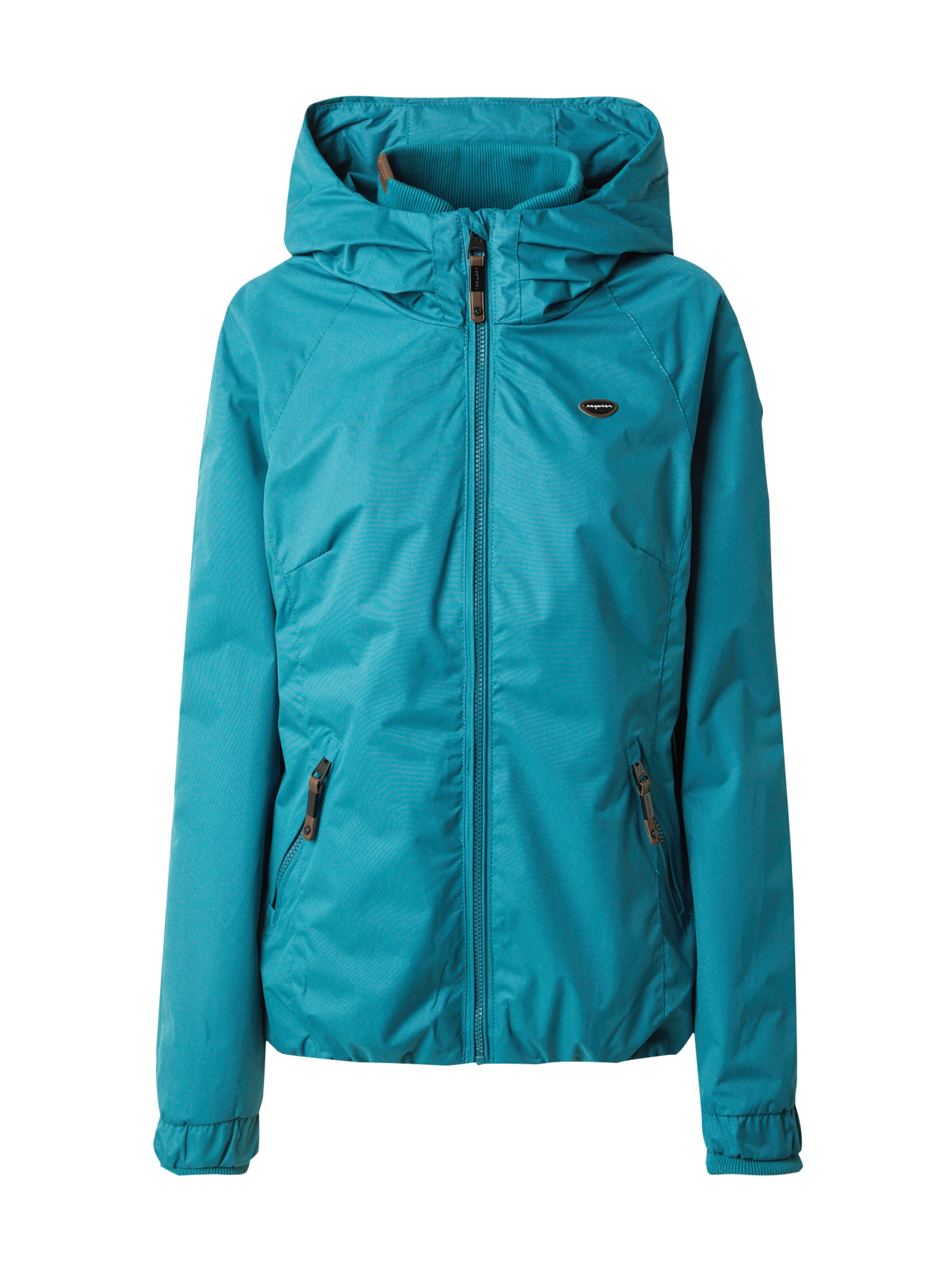 Ragwear Performance Jacket 'DIZZIE' in Green: front