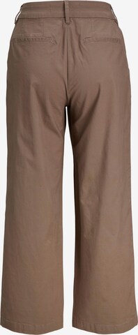 JJXX Loose fit Pleat-front trousers 'Ida' in Brown