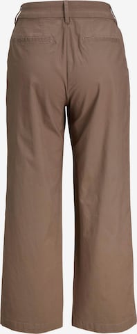 JJXX Loose fit Pleat-Front Pants 'Ida' in Brown