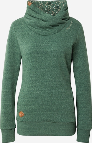 Ragwear Sweatshirt 'ANABELKA' in Green: front