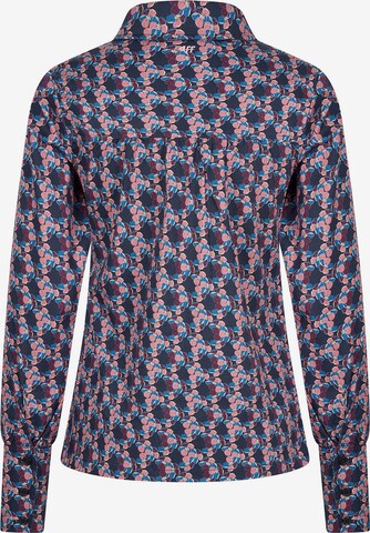 4funkyflavours Blouse 'Fighting For Peace' in Blue