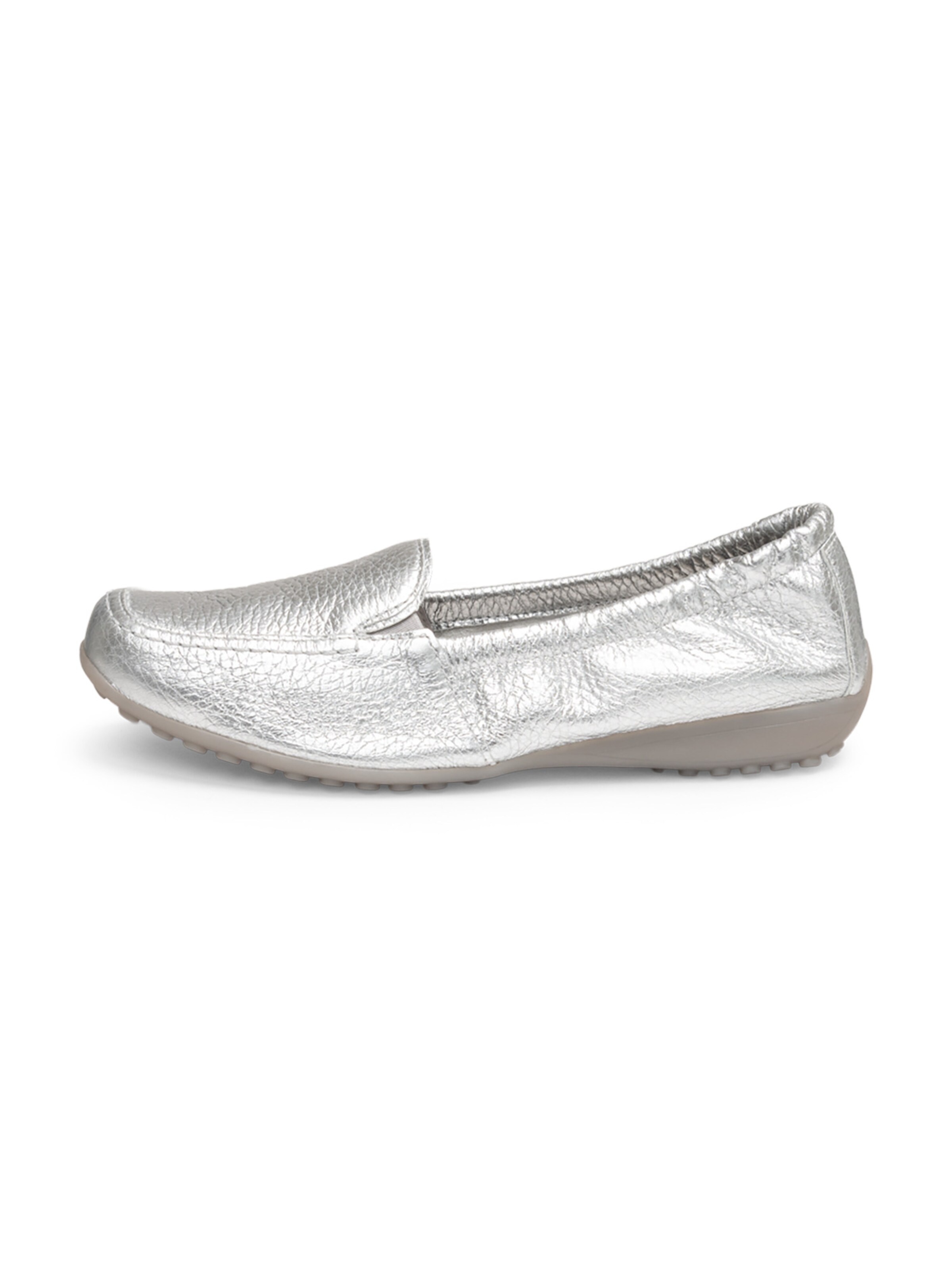 VITAFORM Moccasins in Silver