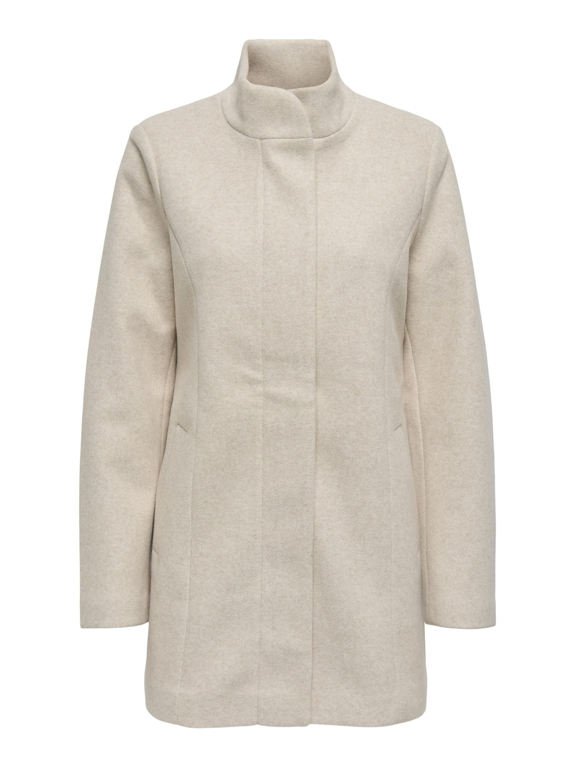ONLY Tussenmantel 'AUGUSTA' in Beige: voorkant