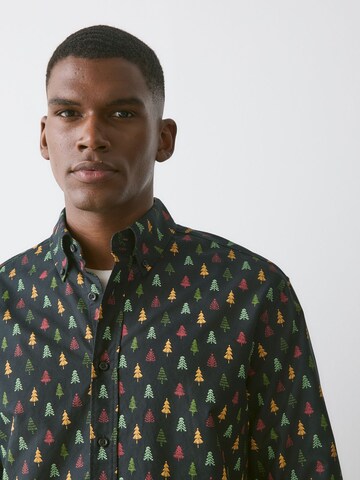 Next - Ajuste regular Camisa en negro