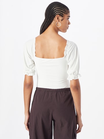 In The Style - Blusa body 'DANI' em branco