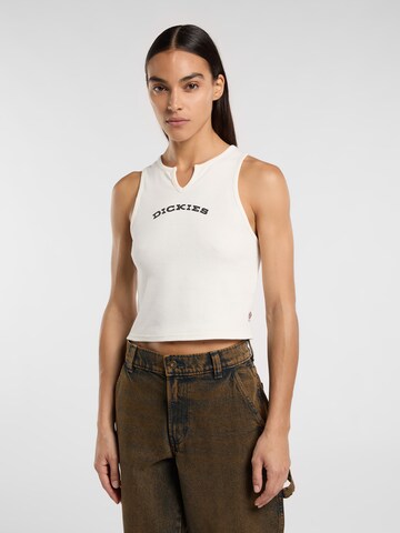 DICKIES Μπλουζάκι σε λευκό: μπροστά