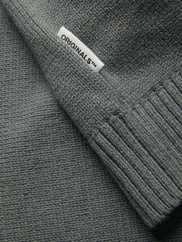 JACK & JONES Pulover 'JORFREDERIKSBERG' | siva barva