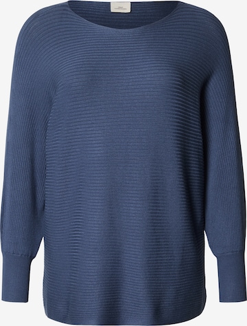 ONLY Carmakoma Trui 'CARNEW ADALINE' in Blauw: voorkant