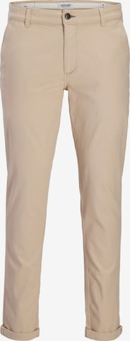 JACK & JONES - Pantalón chino en beige: frente
