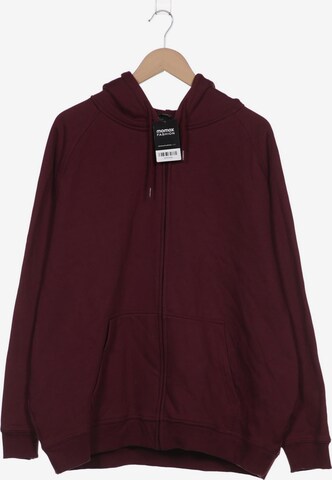 Urban Classics Sweatshirt & Zip-Up Hoodie in XXXL in Red: front