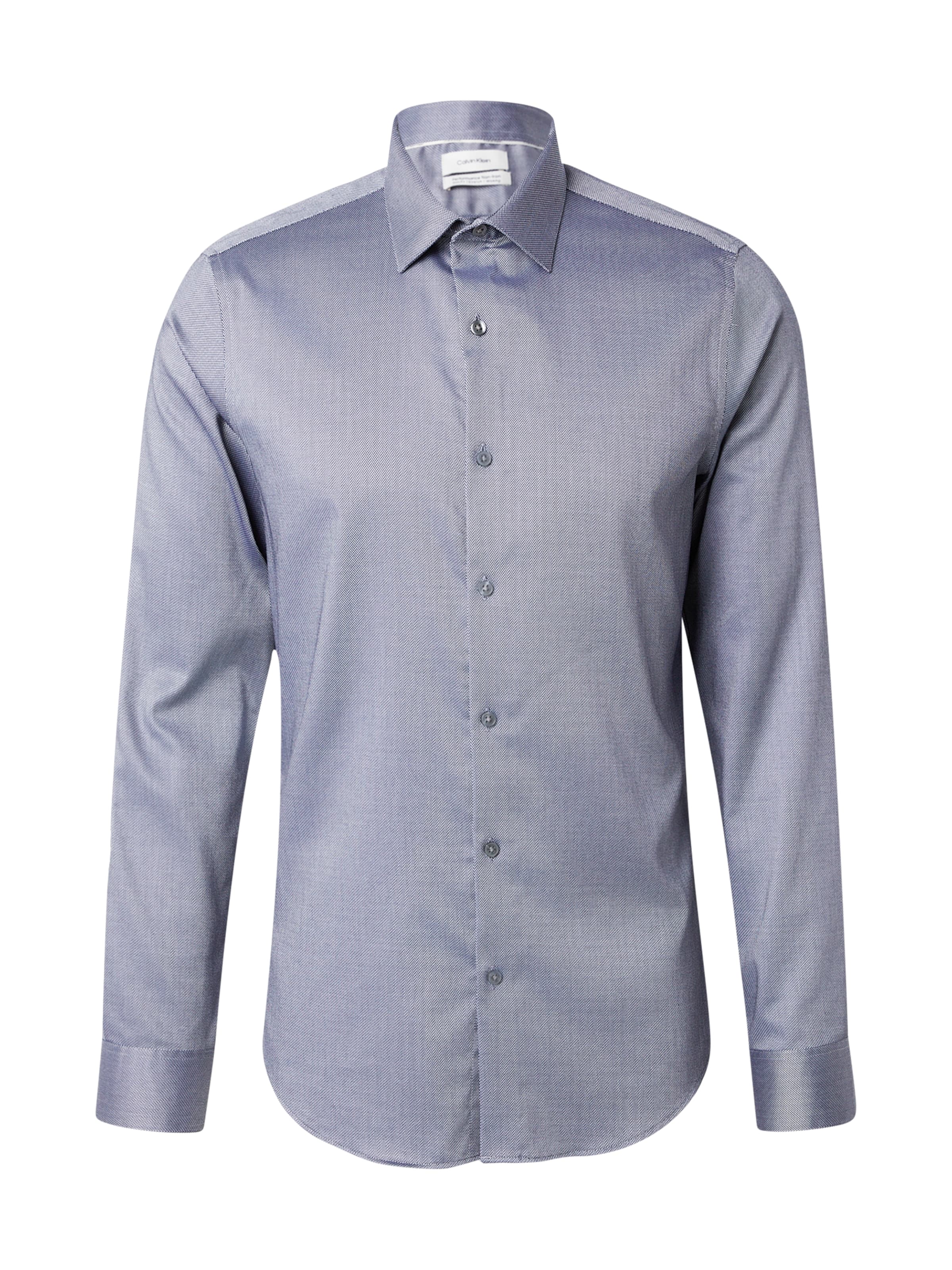 Calvin Klein Regular fit Button Up Shirt in Blue: front