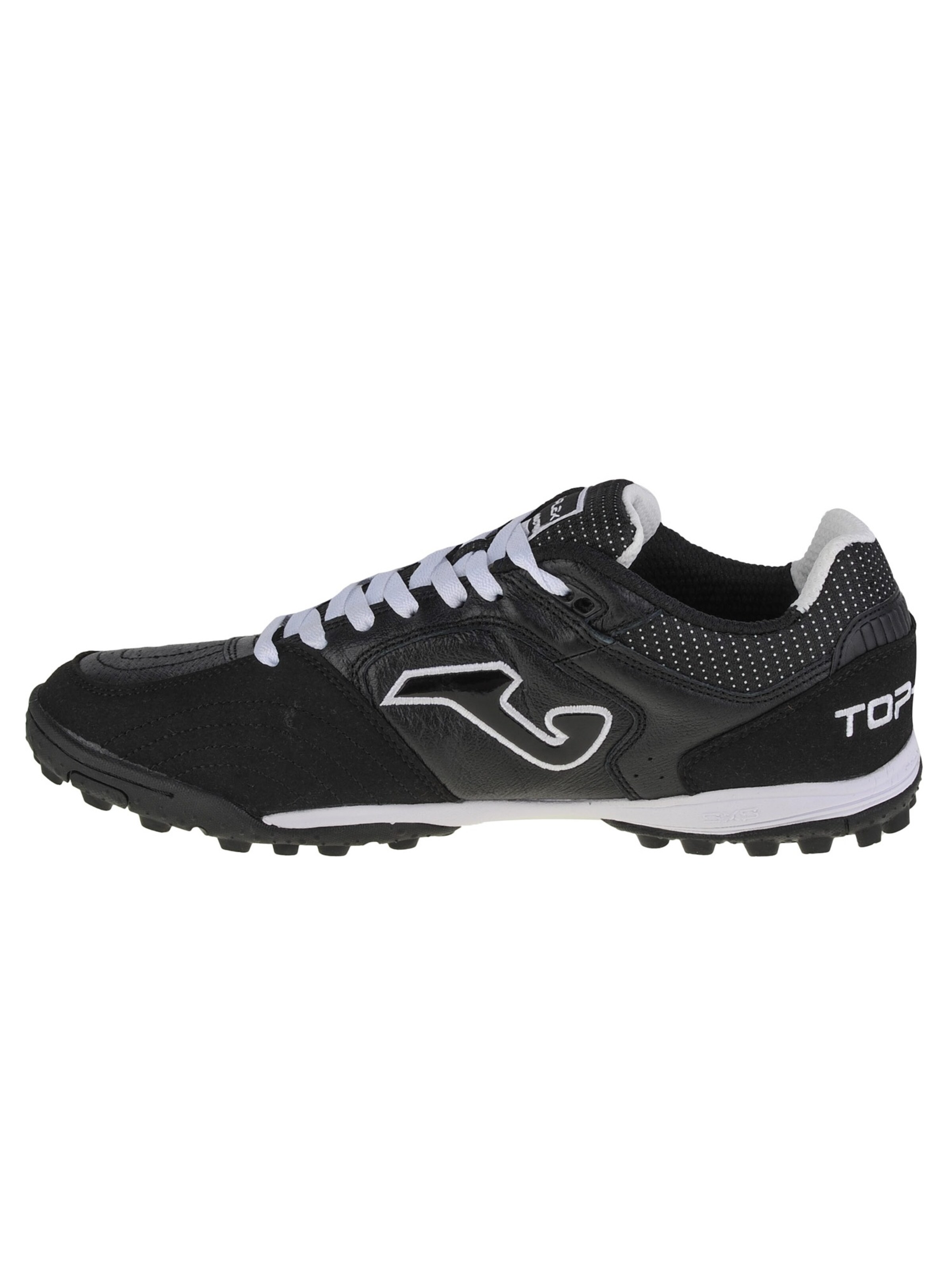JOMA Soccer Cleats 'Top Flex 25 TOPS TF' in Black: front
