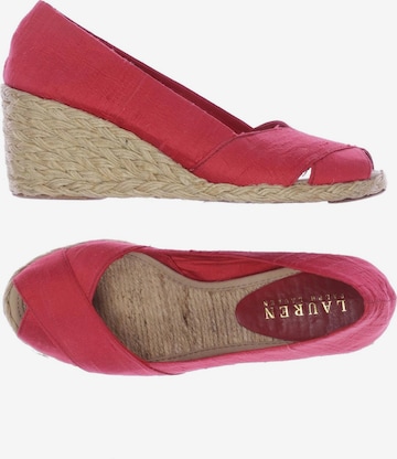 Lauren Ralph Lauren Pumps 35 in Rot: Vorderseite