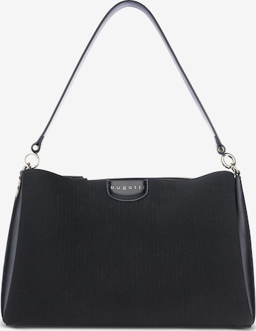 Borsa a spalla 'Leah' di bugatti in nero: frontale
