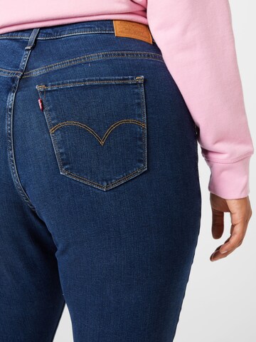 Skinny Jean '721™ High Rise Skinny' Levi's® Plus en bleu