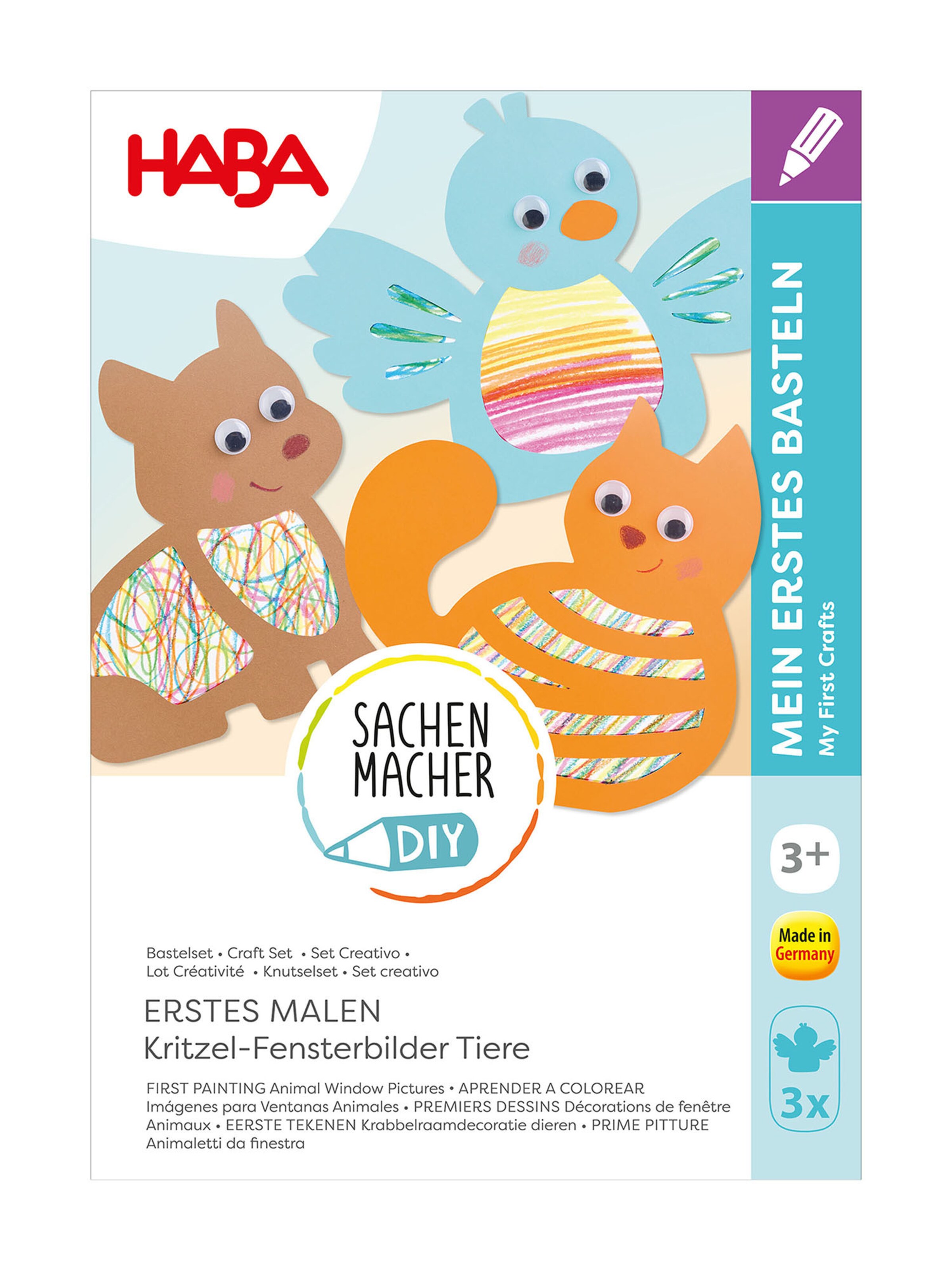 HABA Handwerkartikelen ' Sachenmacher - Erste Kreativversuche ab 3 ' in Gemengde kleuren