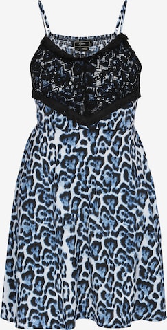 Robe 'Festive' faina en bleu : devant