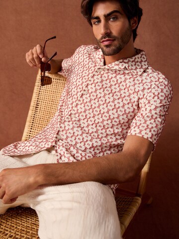 Next Rovný strih Košeľa - Červená