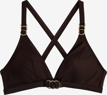 Koton Bikini top in Brown: front