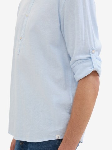 Coupe regular Chemise TOM TAILOR DENIM en bleu