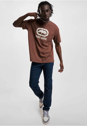 Ecko Unlimited Shirt 'JohnRhino' in Brown