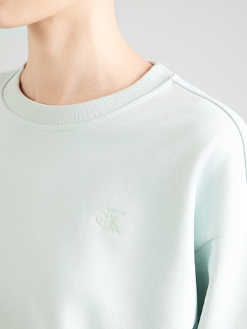 Calvin Klein Jeans Sweatshirt 'ARCHIVE' i grøn