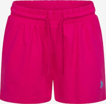 U.S. POLO ASSN. Shorts in Pink: Vorderseite
