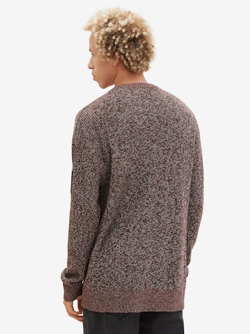 Pull-over TOM TAILOR DENIM en marron