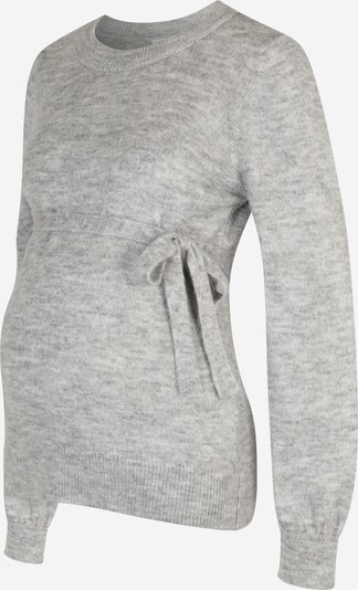 MAMALICIOUS Pull-over 'New Anne' en gris chiné, Vue avec produit