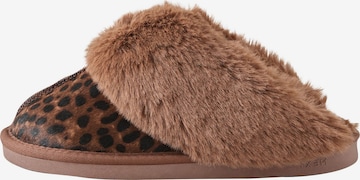 Next - Zapatillas de casa en marrón: frente