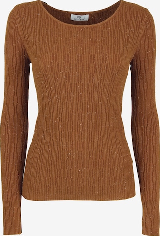 Influencer Sweater in Brown: front