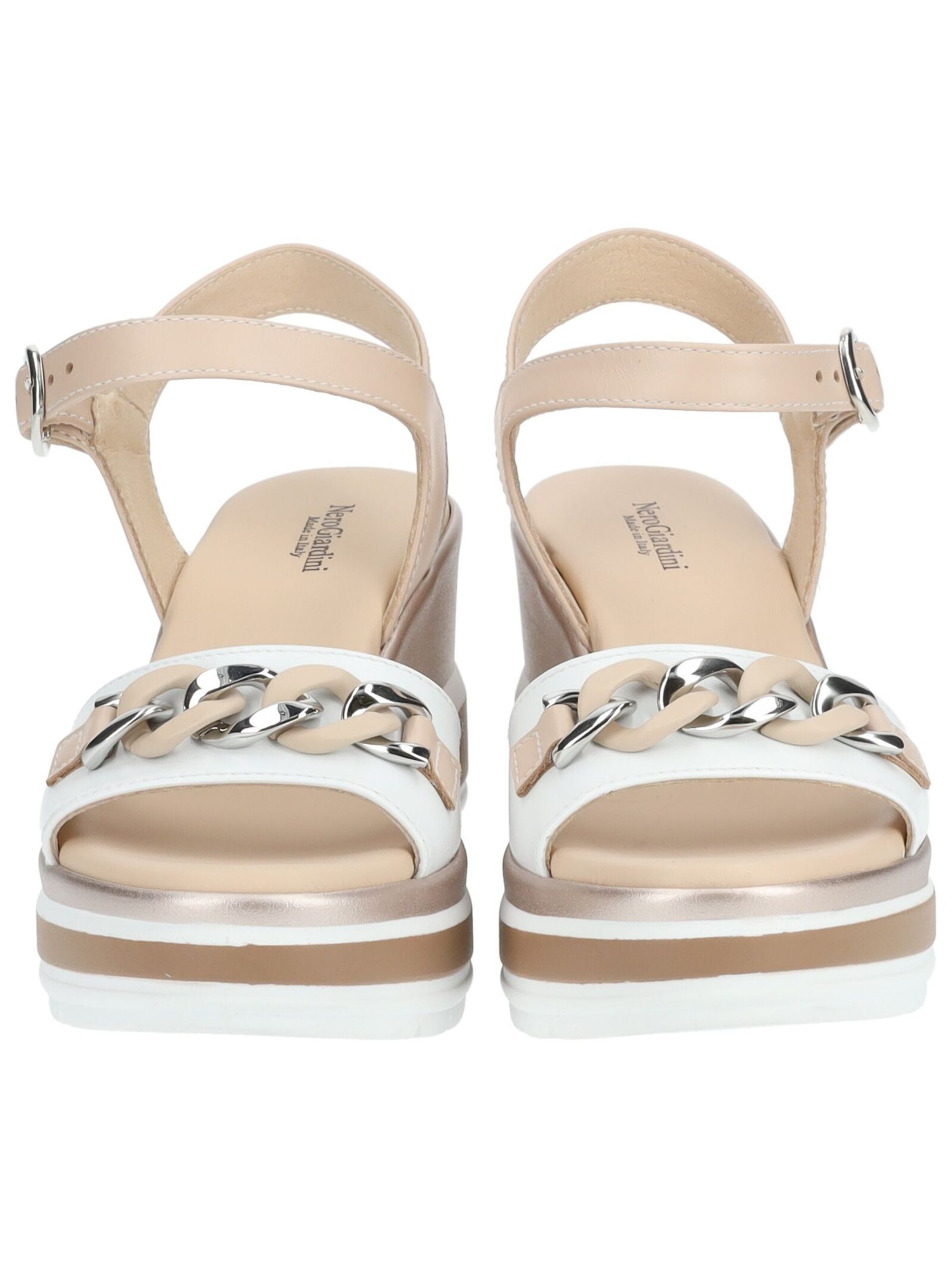 Sandalo di Nero Giardini in bianco