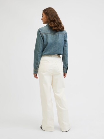 Wide Leg Jean 'JXWhtokyo' JJXX en blanc