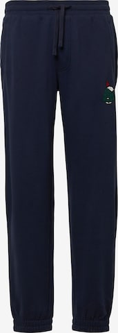 s.Oliver Loosefit Broek 'DETROIT' in Blauw: voorkant