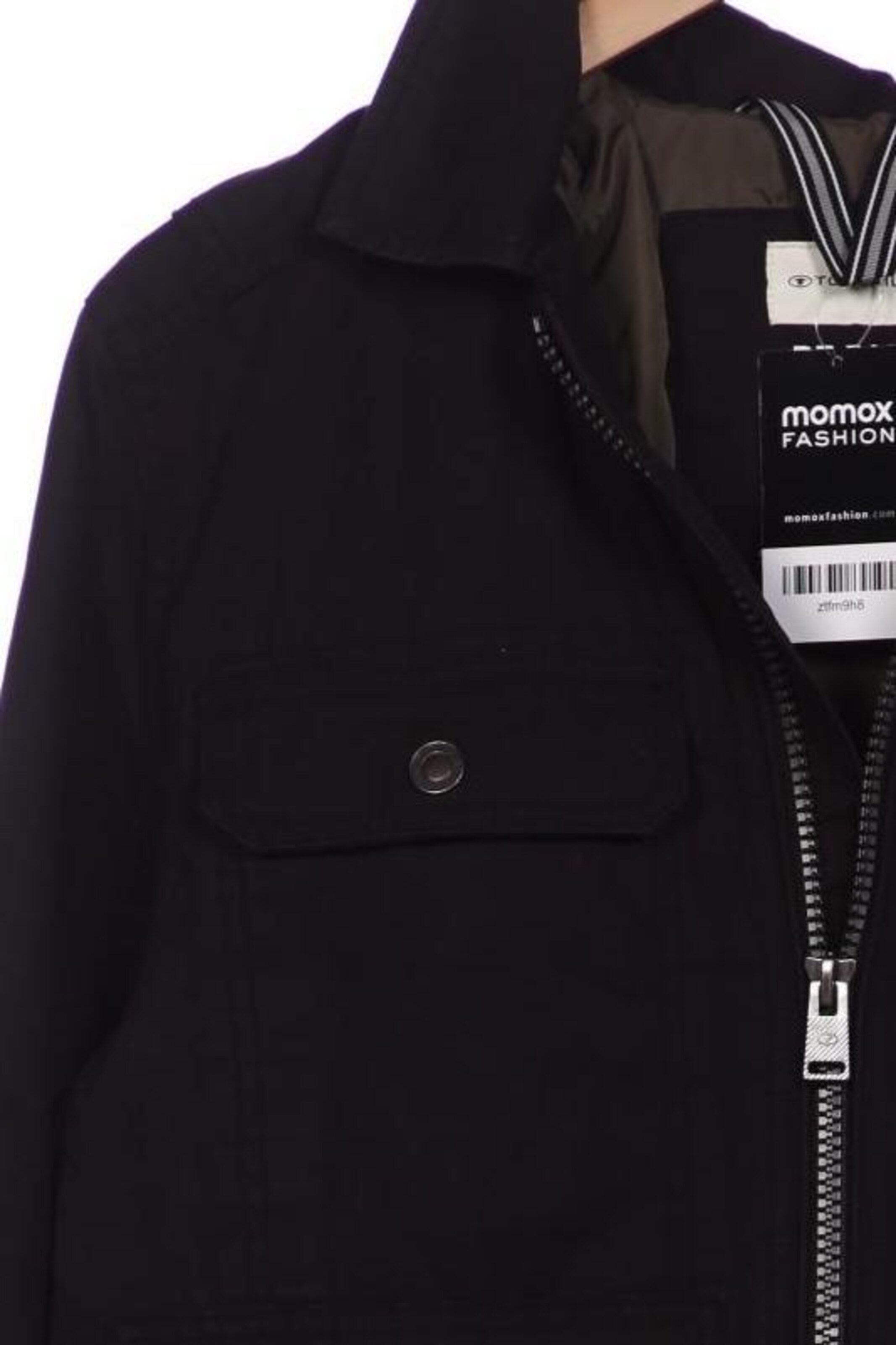 TOM TAILOR Jacket & Coat in M in Black