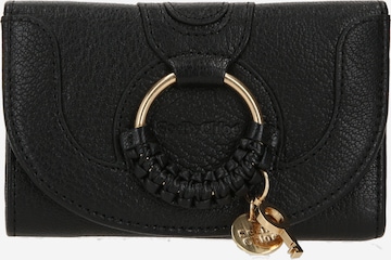 See by Chloé Wallet in Black: front