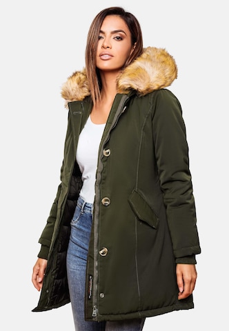 MARIKOO Winterparka 'Karmaa' in Groen