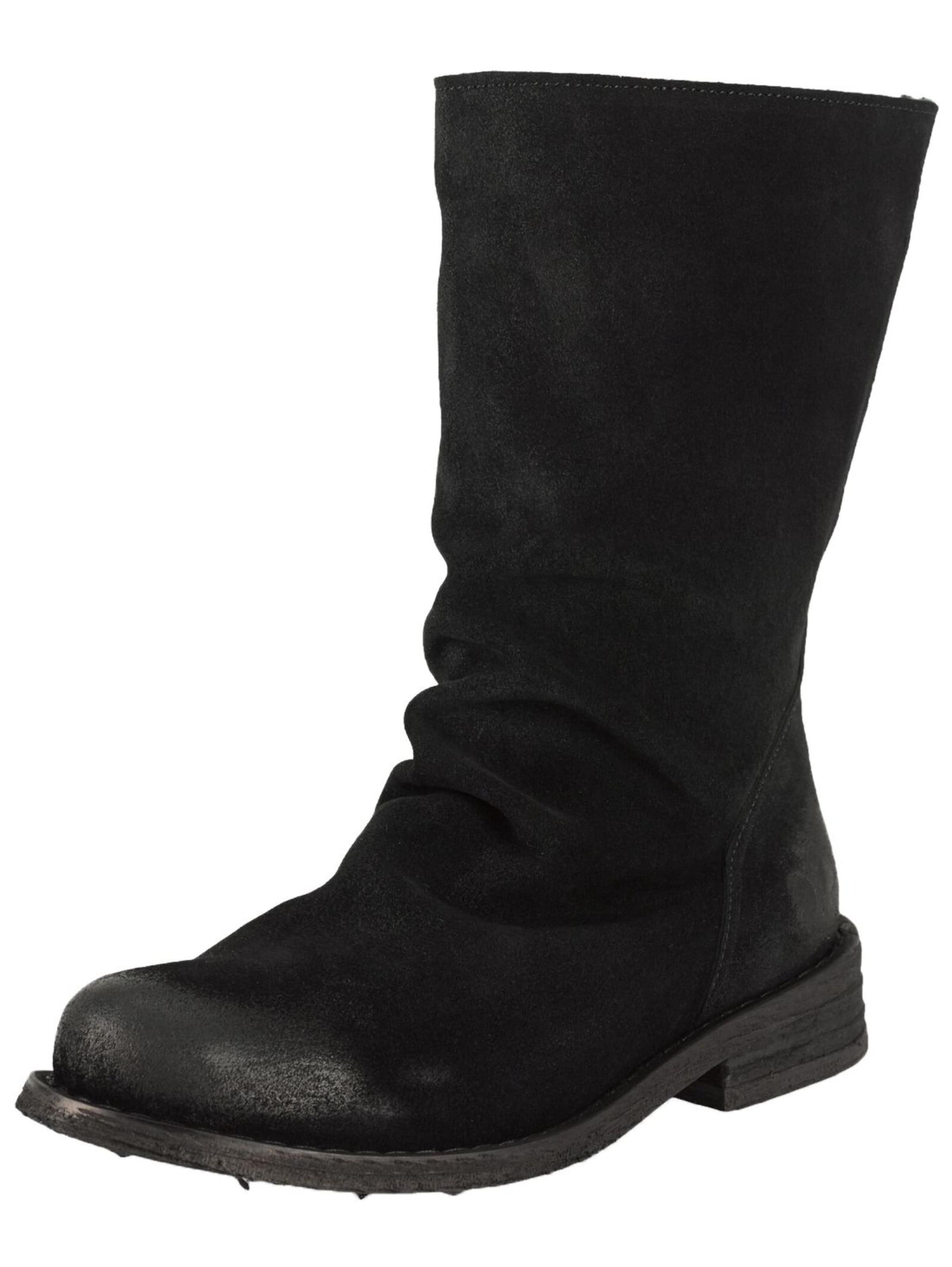 Felmini Wide Fit Boots 'Gredo W107' in Black: front
