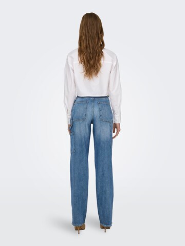 ONLY regular Jeans 'WEST' i blå