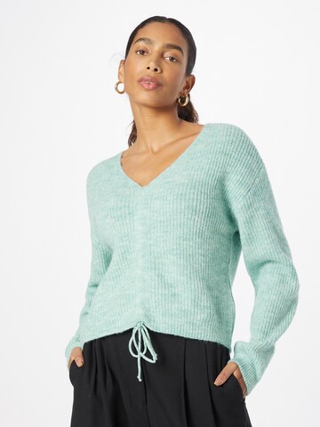 ABOUT YOU Sweater 'Rachel' in Green: front