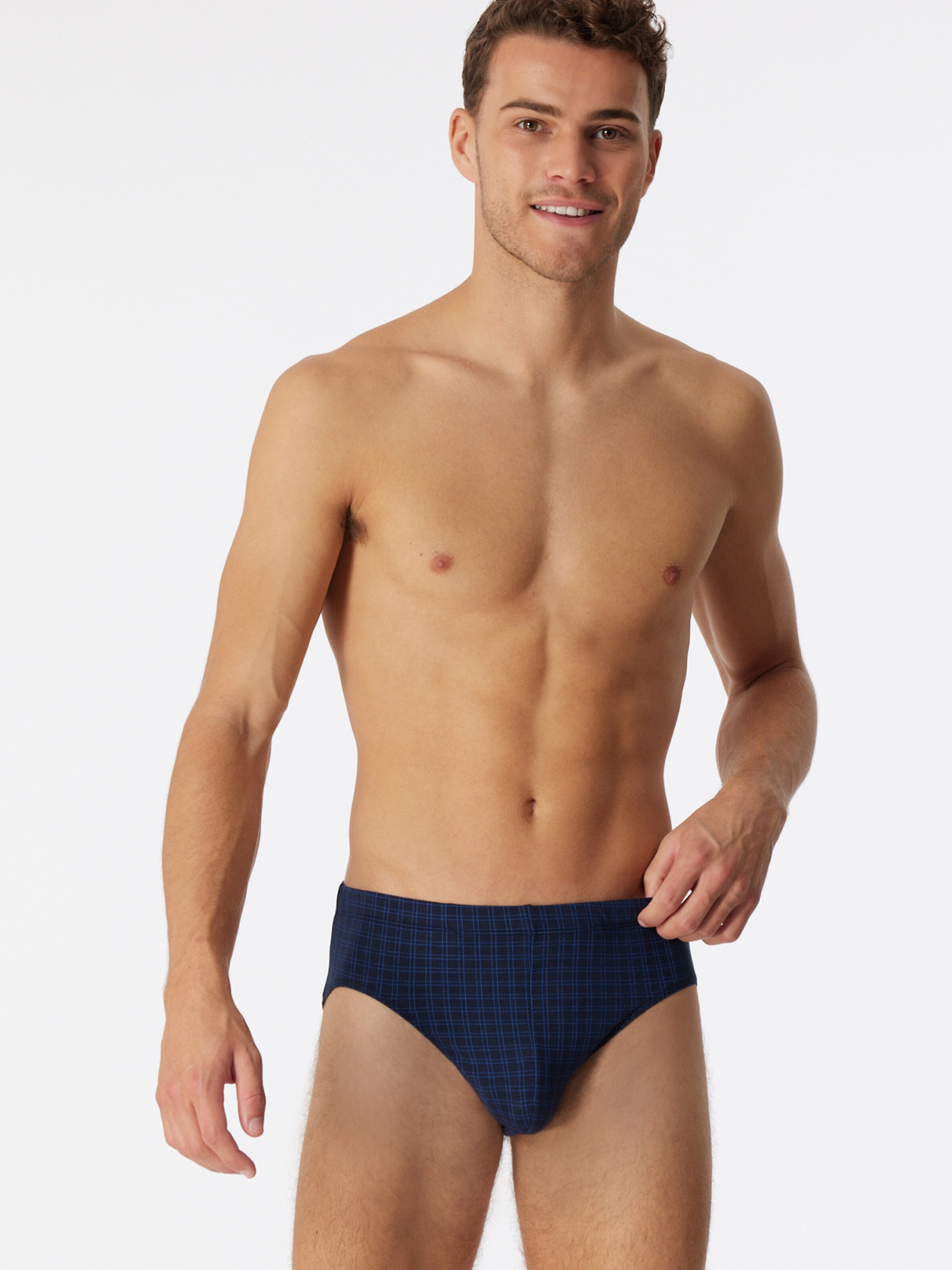 SCHIESSER Slip ' Mini ' in Blau