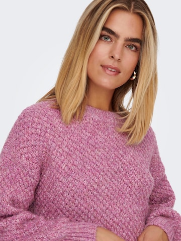 ONLY Sweater 'Mella' in Pink