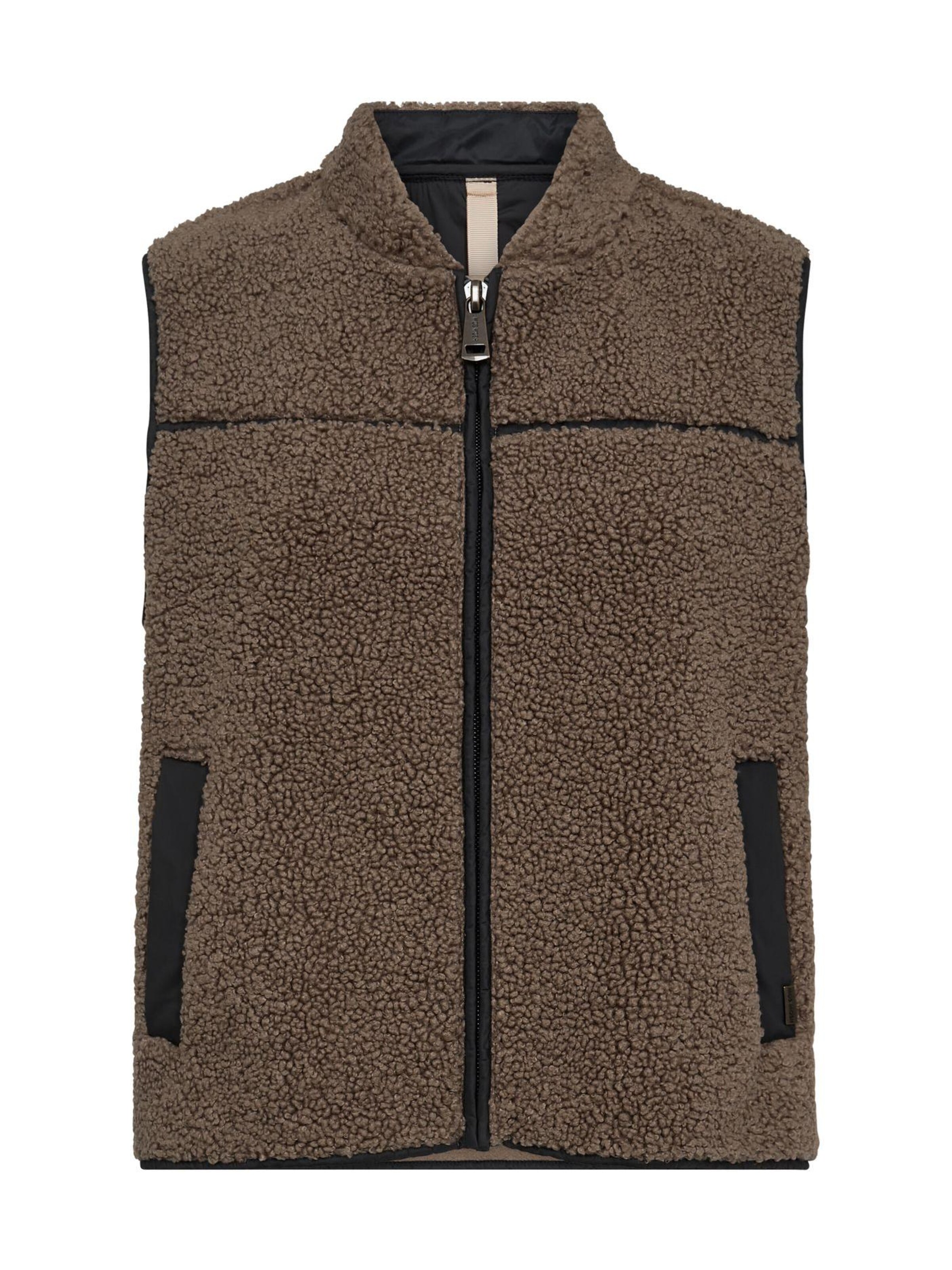 MOS MOSH Vest 'MMRowe' in Brown: front