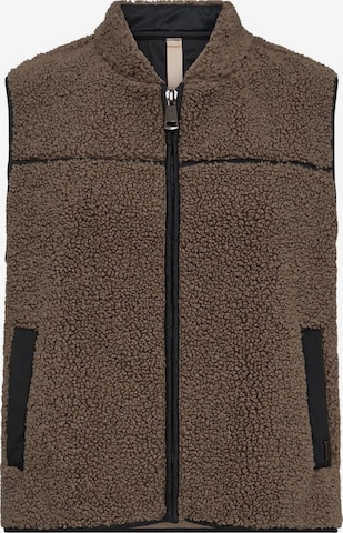 MOS MOSH Vest 'MMRowe' in Brown: front