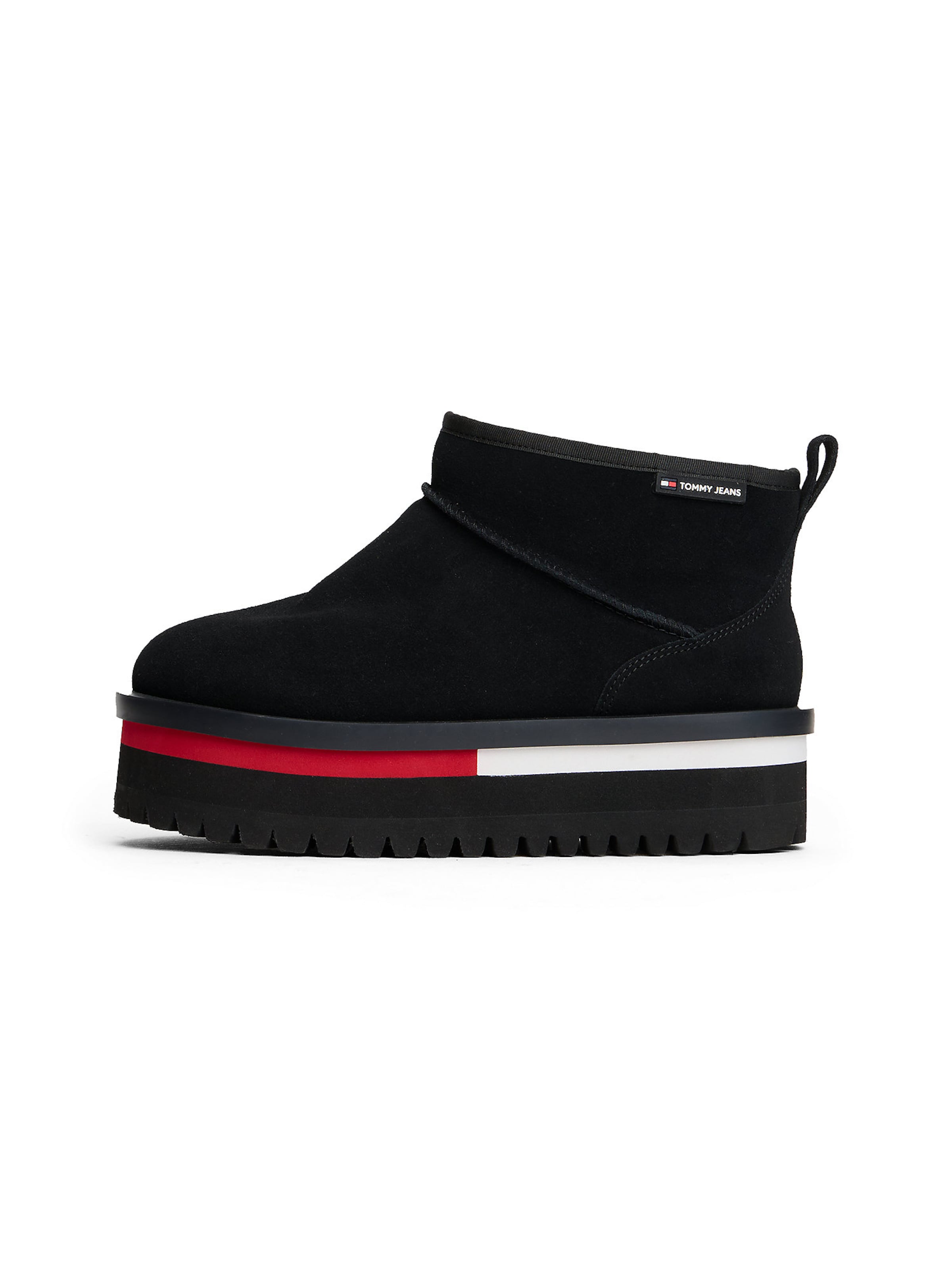 Boots Tommy Jeans en noir : devant