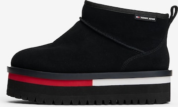 Boots Tommy Jeans en noir : devant