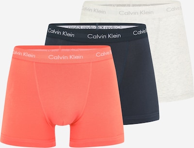 Boxer trumpikės iš Calvin Klein Underwear, spalva – šviesiai pilka / šviesiai oranžinė / juoda, Prekių apžvalga