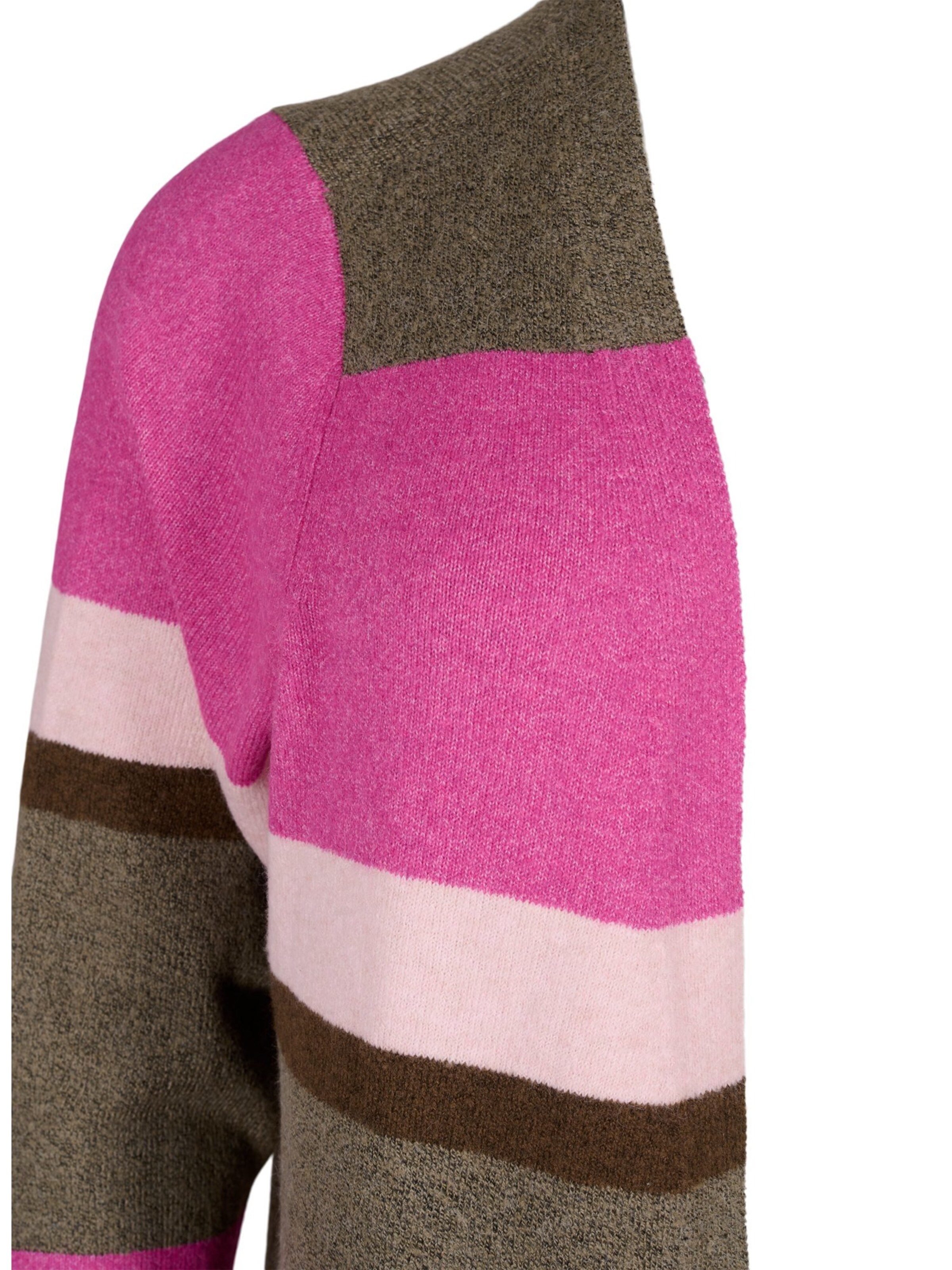 Zizzi Knit cardigan 'CASUNNY' in Pink